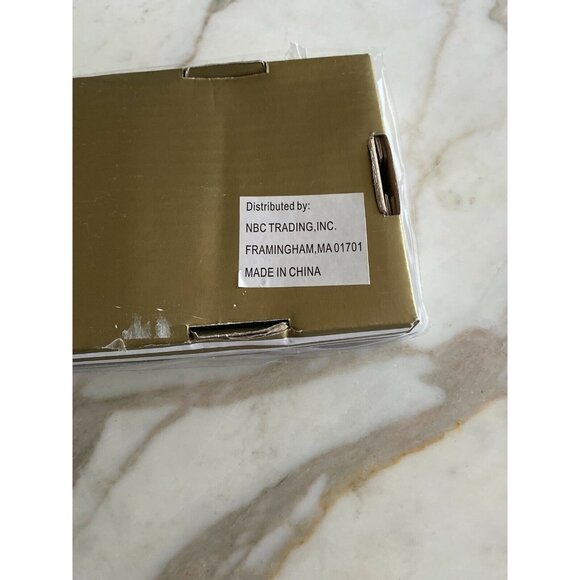 34th & Pine Set of 3 Ceramic Pink Black Christmas Ornaments - Picture 7 of 7